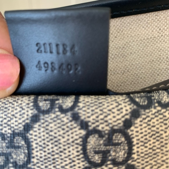 Gucci Web Loop GG Coated Canvas Tote, Made in Italy.  Dust bag included. - Picture 6 of 16